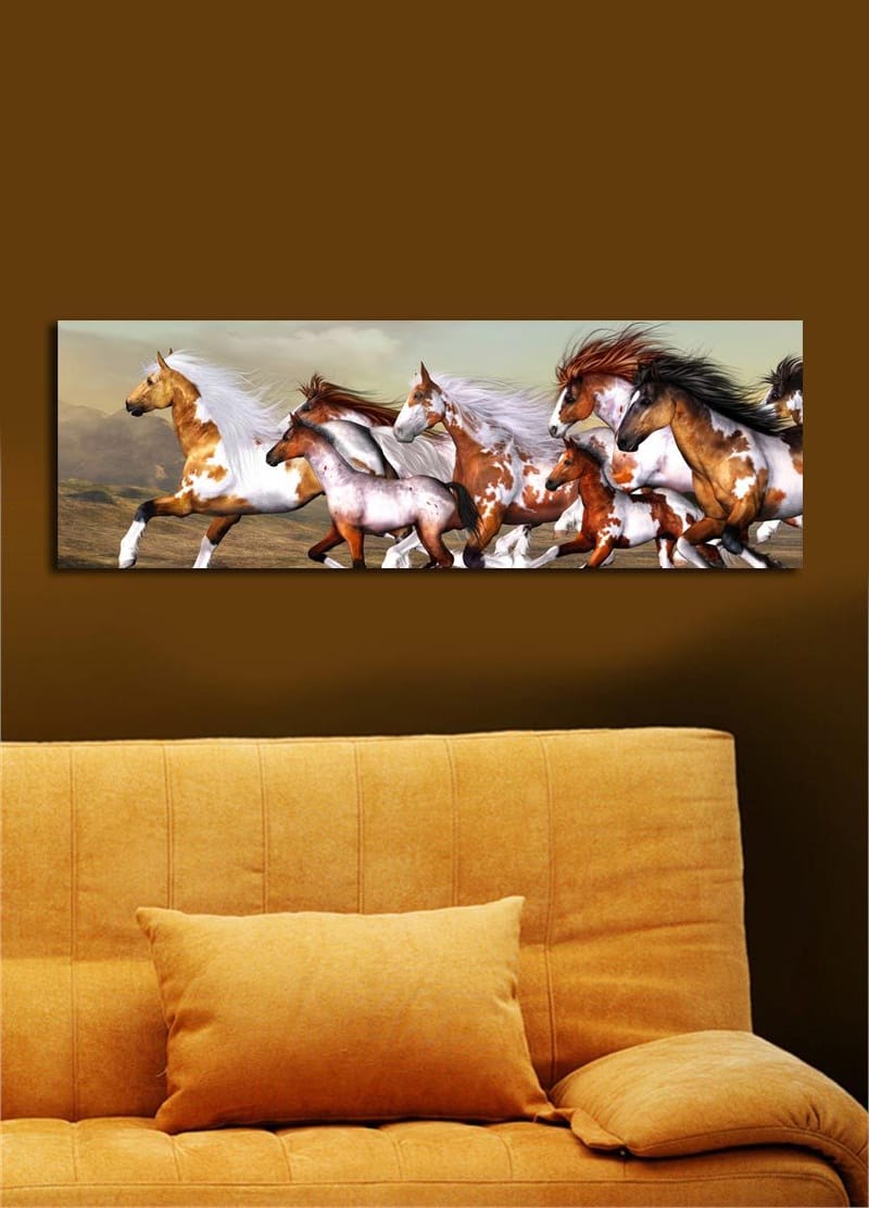 Dekorativ Canvasbillede 30x90 cm - Flerfarvet - Boligtilbehør - Billeder & kunst - Billeder på lærred