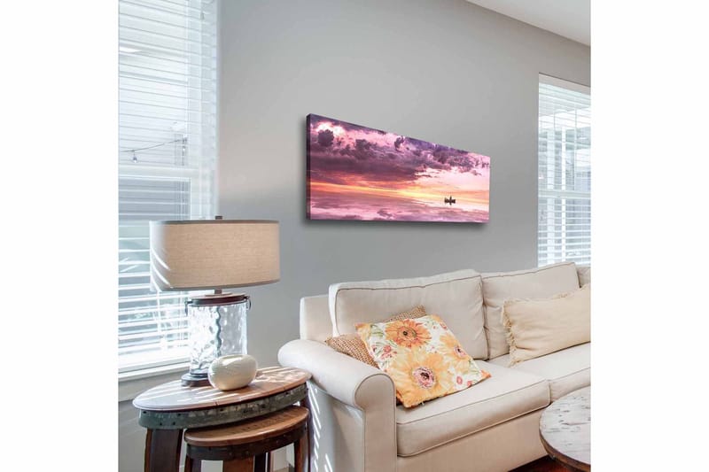 Dekorativ Canvasbillede 30x90 cm, Flerfarvet