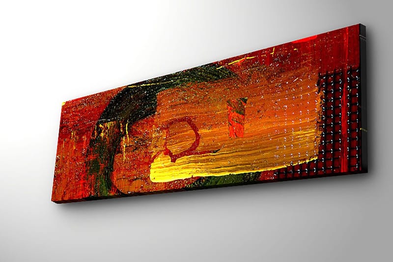 Dekorativ Canvasbillede 30x90 cm - Flerfarvet - Boligtilbehør - Billeder & kunst - Billeder på lærred