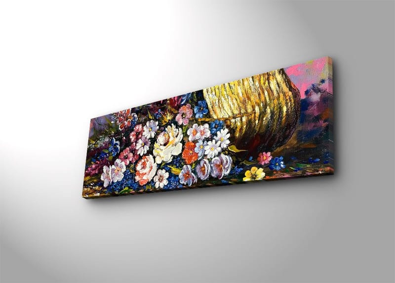 Dekorativ Canvasbillede 30x90 cm, Flerfarvet