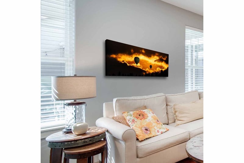 Dekorativ Canvasbillede 30x90 cm, Flerfarvet