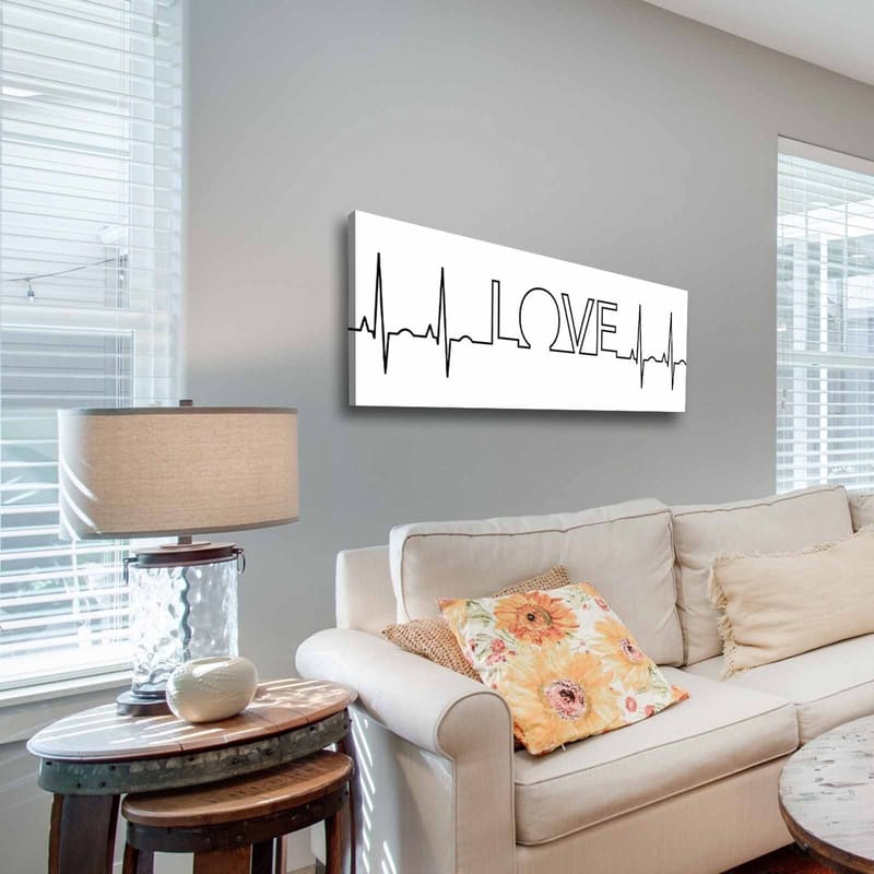 Dekorativ Canvasbillede 30x90 cm, Flerfarvet