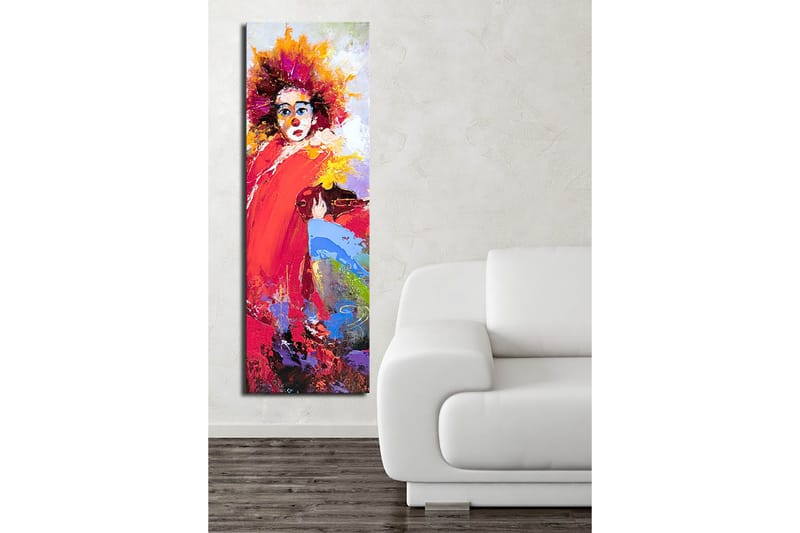 Dekorativ Canvasbillede 30x90 cm - Flerfarvet - Boligtilbehør - Billeder & kunst - Billeder på lærred