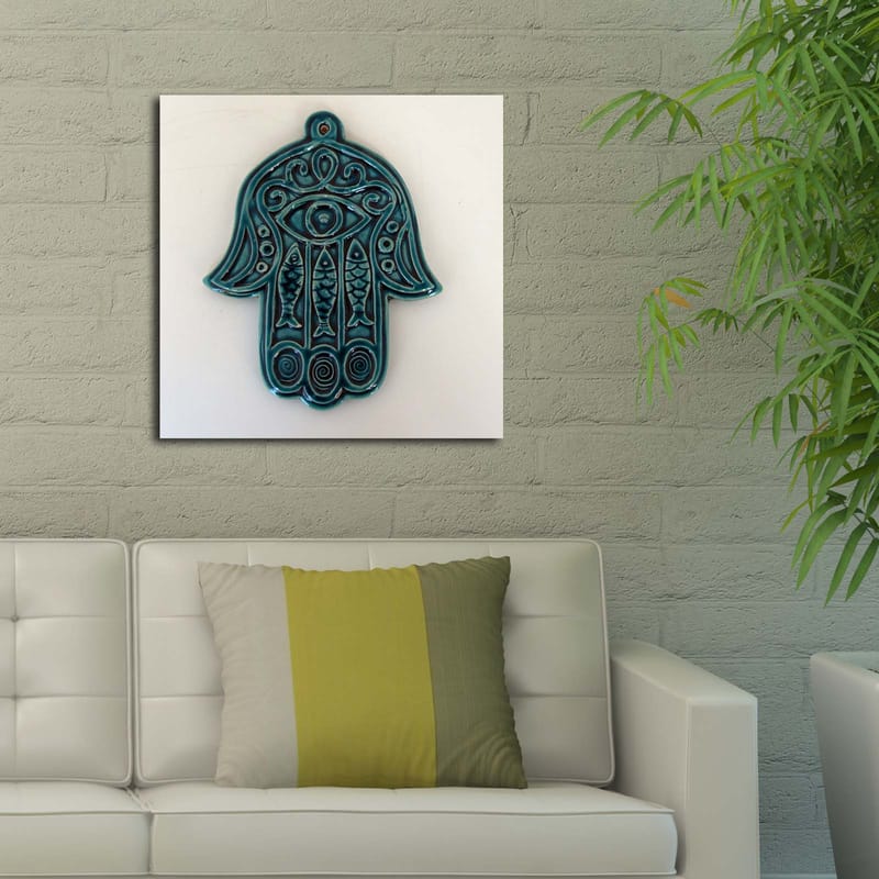 Dekorativ Canvasbillede 45x45 cm - Flerfarvet - Boligtilbehør - Billeder & kunst - Billeder på lærred