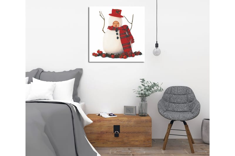 Dekorativ Canvasbillede 45x45 cm - Flerfarvet - Boligtilbehør - Billeder & kunst - Billeder på lærred
