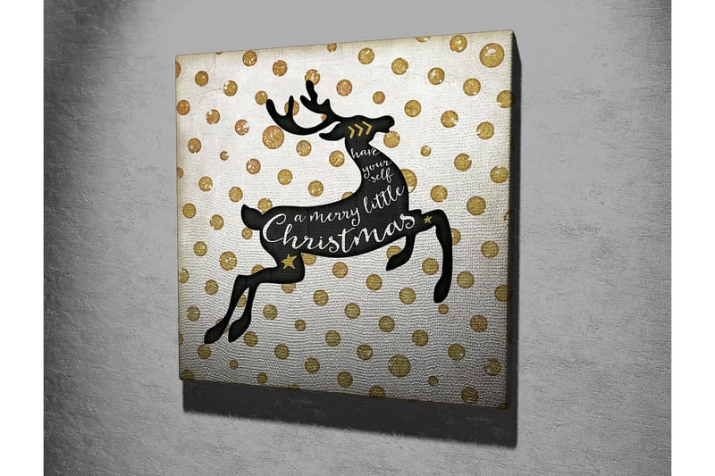 Dekorativ Canvasbillede 45x45 cm - Flerfarvet - Boligtilbehør - Billeder & kunst - Billeder på lærred