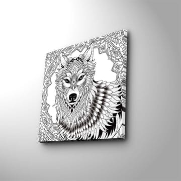 Dekorativ Canvasbillede 45x45 cm - Flerfarvet - Boligtilbehør - Billeder & kunst - Billeder på lærred