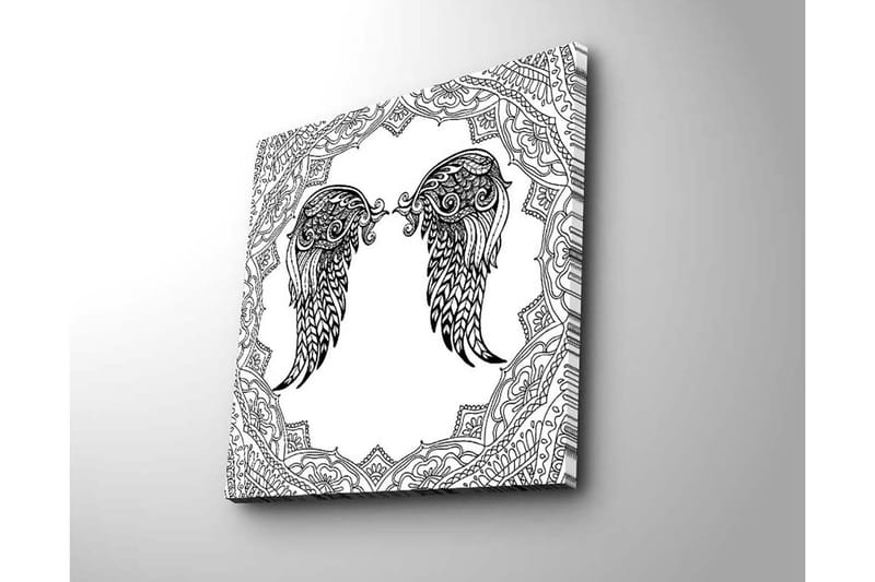 Dekorativ Canvasbillede 45x45 cm - Flerfarvet - Boligtilbehør - Billeder & kunst - Billeder på lærred