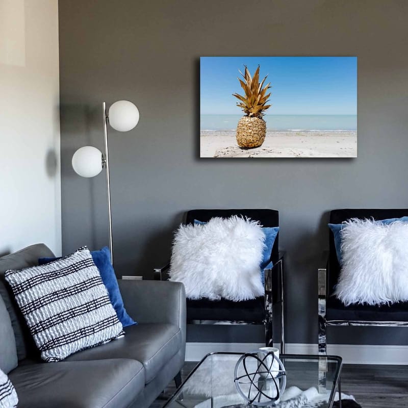 Dekorativ Canvasbillede 45x70 cm - Flerfarvet - Boligtilbehør - Billeder & kunst - Billeder på lærred