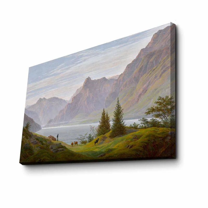 Dekorativ Canvasbillede 45x70 cm - Flerfarvet - Boligtilbehør - Billeder & kunst - Billeder på lærred