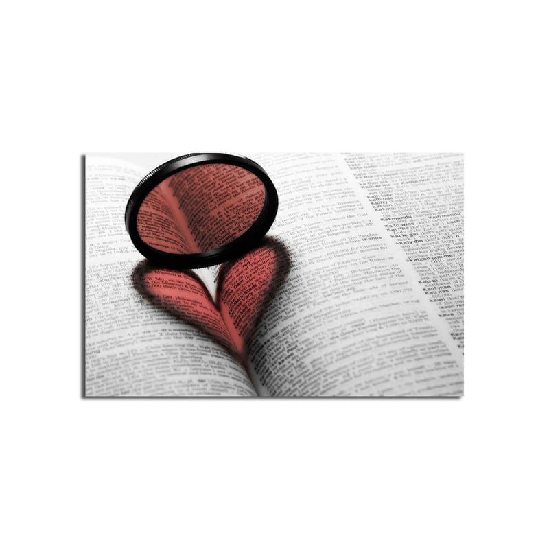 Dekorativ Canvasbillede 45x70 cm - Flerfarvet - Boligtilbehør - Billeder & kunst - Billeder på lærred