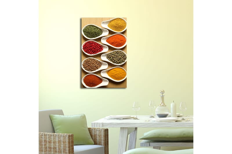 Dekorativ Canvasbillede 45x70 cm - Flerfarvet - Boligtilbehør - Billeder & kunst - Billeder på lærred