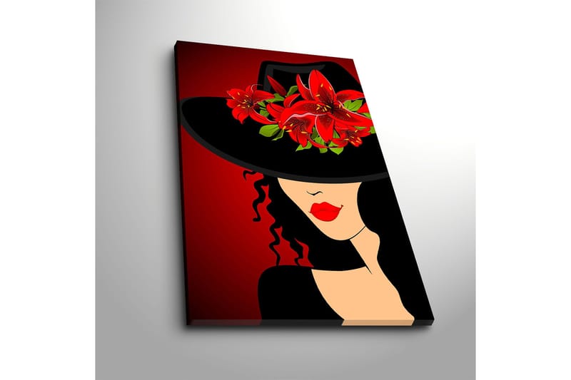 Dekorativ Canvasbillede 45x70 cm - Flerfarvet - Boligtilbehør - Billeder & kunst - Billeder på lærred