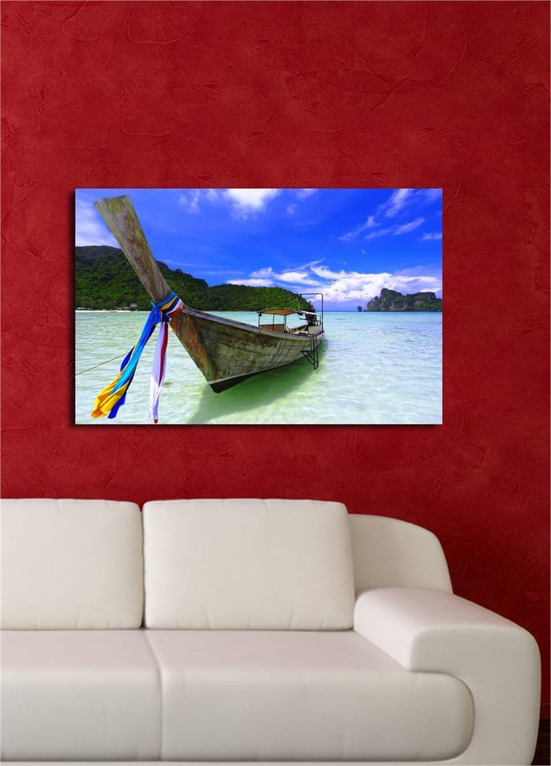 Dekorativ Canvasbillede 45x70 cm - Flerfarvet - Boligtilbehør - Billeder & kunst - Billeder på lærred