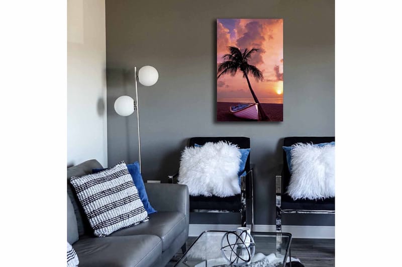 Dekorativ Canvasbillede 45x70 cm - Flerfarvet - Boligtilbehør - Billeder & kunst - Billeder på lærred
