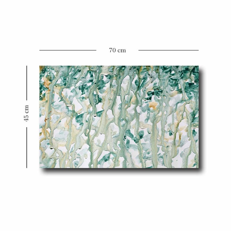 Dekorativ Canvasbillede 45x70 cm - Flerfarvet - Boligtilbehør - Billeder & kunst - Billeder på lærred