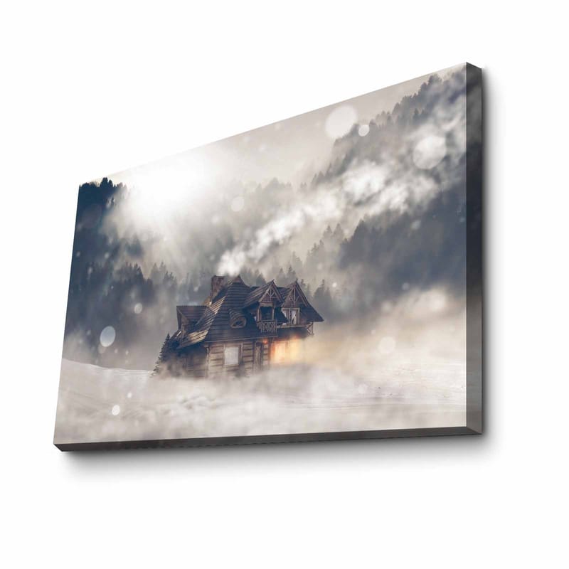 Dekorativ Canvasbillede 45x70 cm - Flerfarvet - Boligtilbehør - Billeder & kunst - Billeder på lærred