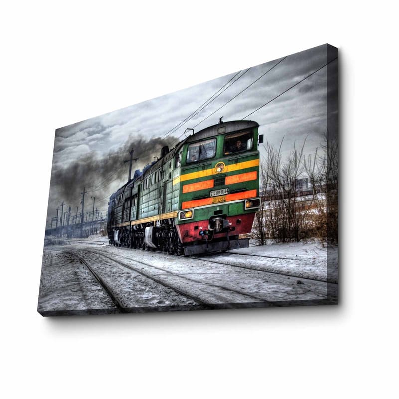 Dekorativ Canvasbillede 45x70 cm - Flerfarvet - Boligtilbehør - Billeder & kunst - Billeder på lærred