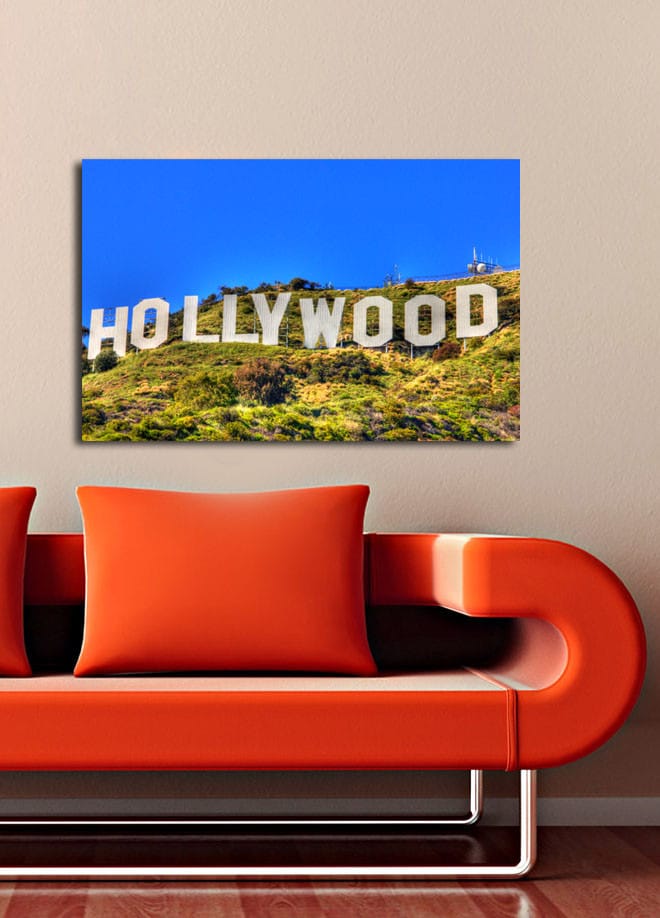 Dekorativ Canvasbillede 45x70 cm - Flerfarvet - Boligtilbehør - Billeder & kunst - Billeder på lærred