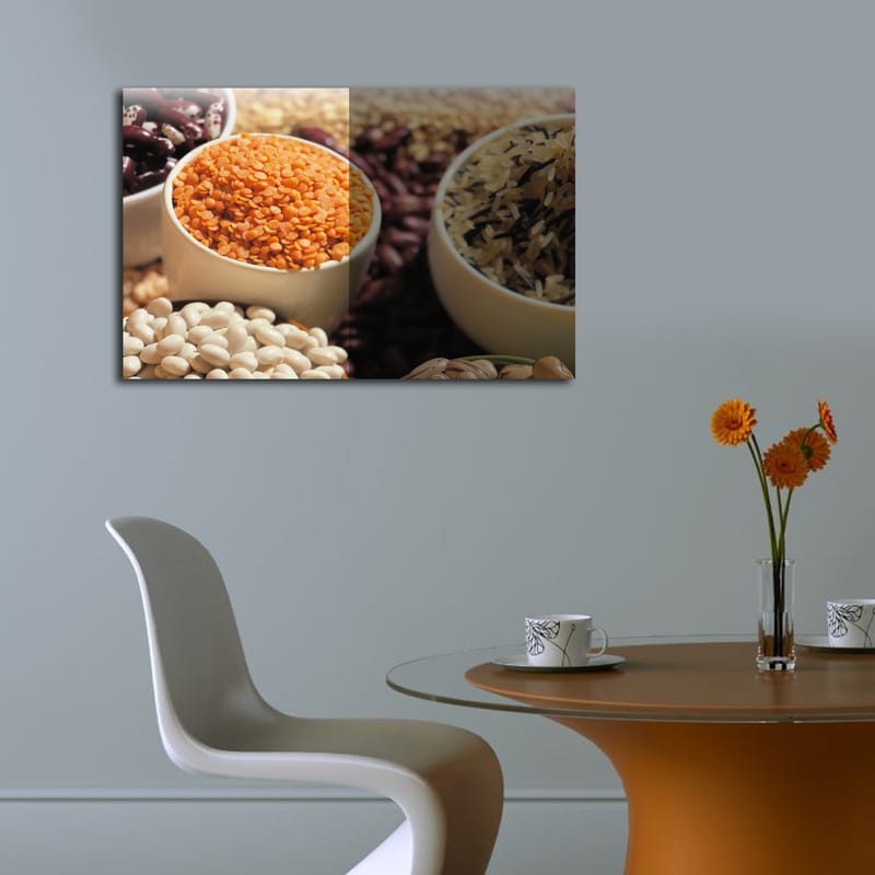 Dekorativ Canvasbillede 45x70 cm - Flerfarvet - Boligtilbehør - Billeder & kunst - Billeder på lærred