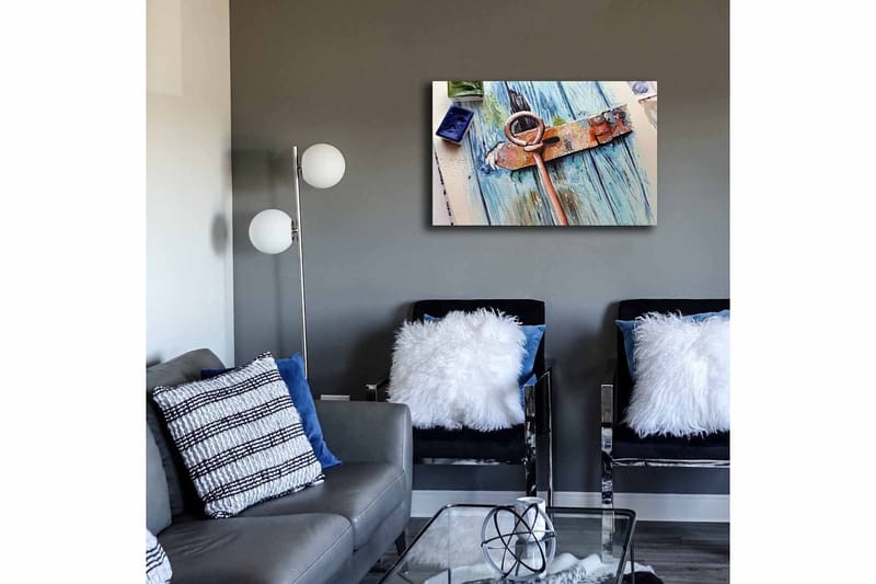 Dekorativ Canvasbillede 45x70 cm - Flerfarvet - Boligtilbehør - Billeder & kunst - Billeder på lærred