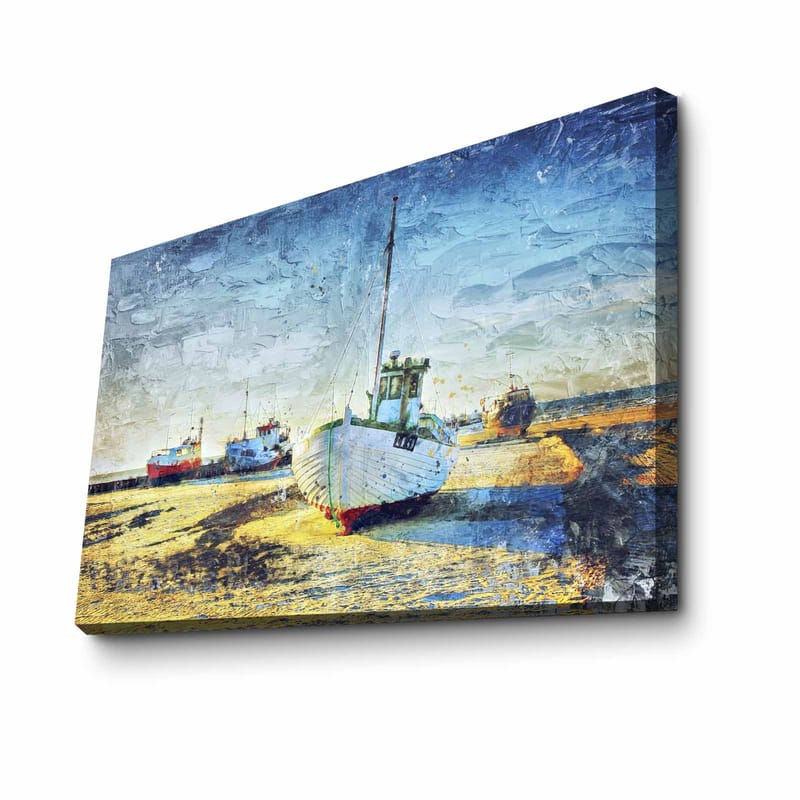 Dekorativ Canvasbillede 45x70 cm - Flerfarvet - Boligtilbehør - Billeder & kunst - Billeder på lærred