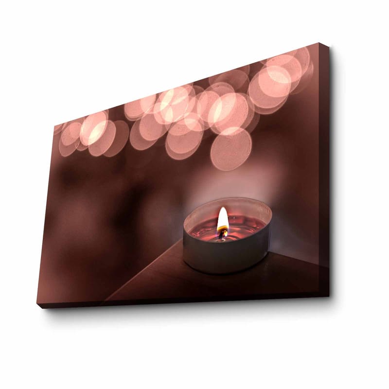 Dekorativ Canvasbillede 45x70 cm - Flerfarvet - Boligtilbehør - Billeder & kunst - Billeder på lærred