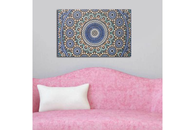 Dekorativ Canvasbillede 45x70 cm - Flerfarvet - Boligtilbehør - Billeder & kunst - Billeder på lærred