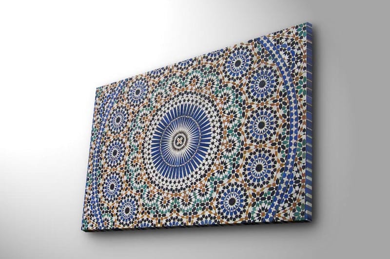 Dekorativ Canvasbillede 45x70 cm - Flerfarvet - Boligtilbehør - Billeder & kunst - Billeder på lærred