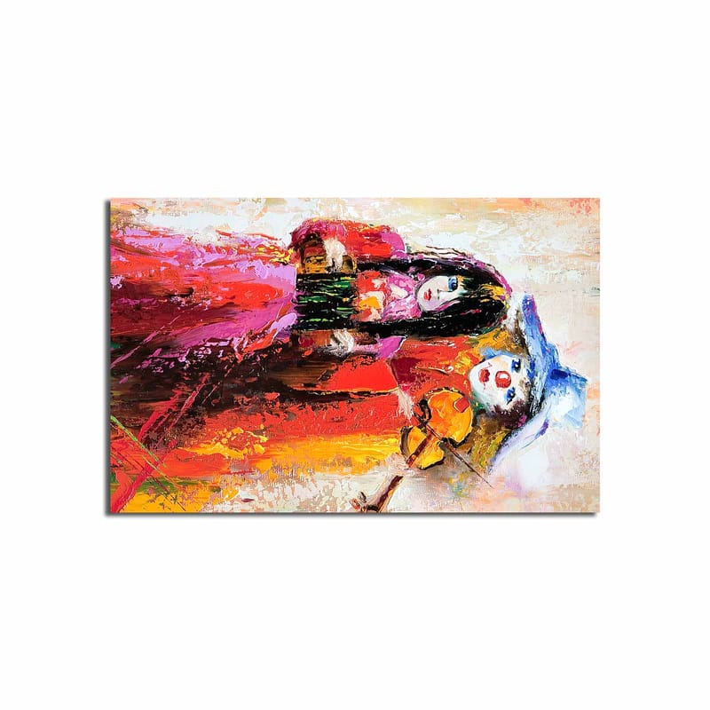 Dekorativ Canvasbillede 45x70 cm - Flerfarvet - Boligtilbehør - Billeder & kunst - Billeder på lærred