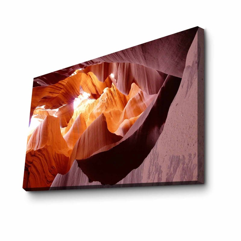 Dekorativ Canvasbillede 45x70 cm - Flerfarvet - Boligtilbehør - Billeder & kunst - Billeder på lærred