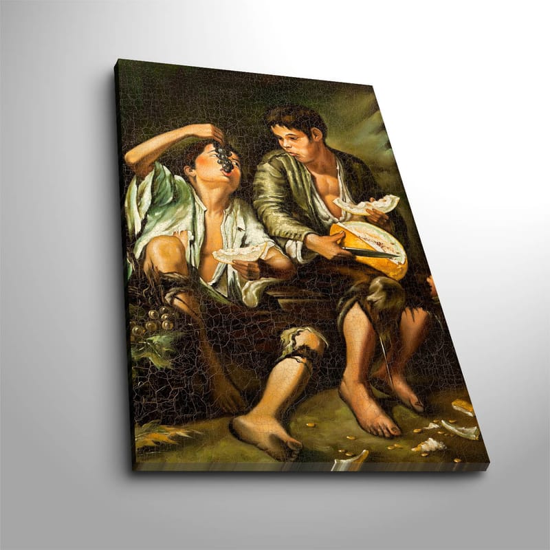 Dekorativ Canvasbillede 45x70 cm - Flerfarvet - Boligtilbehør - Billeder & kunst - Billeder på lærred