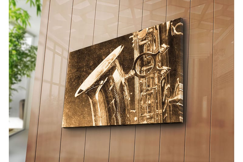 Dekorativ Canvasbillede 45x70 cm - Flerfarvet - Boligtilbehør - Billeder & kunst - Billeder på lærred