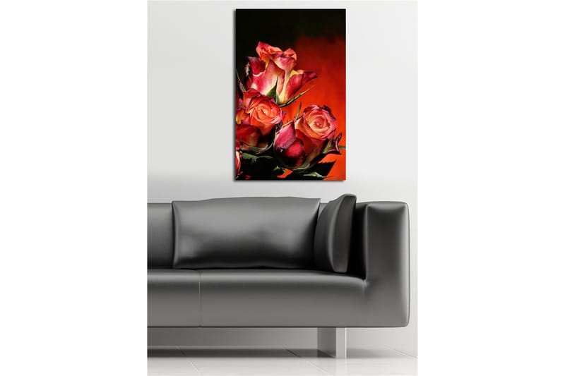 Dekorativ Canvasbillede 45x70 cm - Flerfarvet - Boligtilbehør - Billeder & kunst - Billeder på lærred