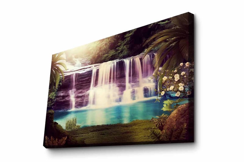 Dekorativ Canvasbillede 45x70 cm - Flerfarvet - Boligtilbehør - Billeder & kunst - Billeder på lærred