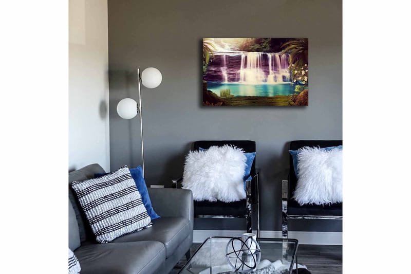 Dekorativ Canvasbillede 45x70 cm - Flerfarvet - Boligtilbehør - Billeder & kunst - Billeder på lærred