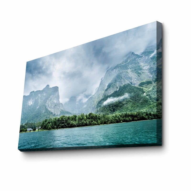 Dekorativ Canvasbillede 45x70 cm - Flerfarvet - Boligtilbehør - Billeder & kunst - Billeder på lærred