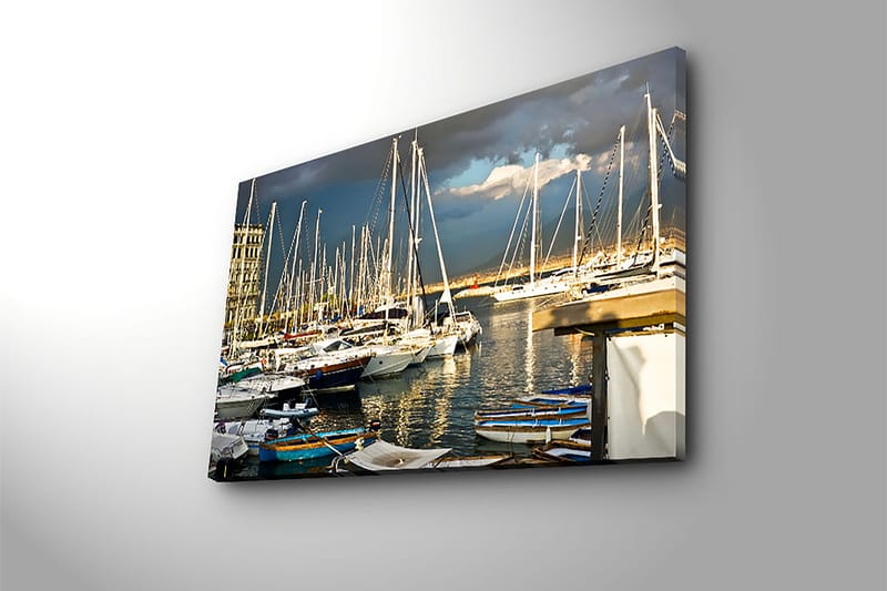Dekorativ Canvasbillede 45x70 cm - Flerfarvet - Billeder på lærred