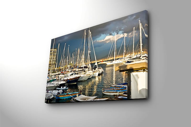 Dekorativ Canvasbillede 45x70 cm - Flerfarvet - Boligtilbehør - Billeder & kunst - Billeder på lærred