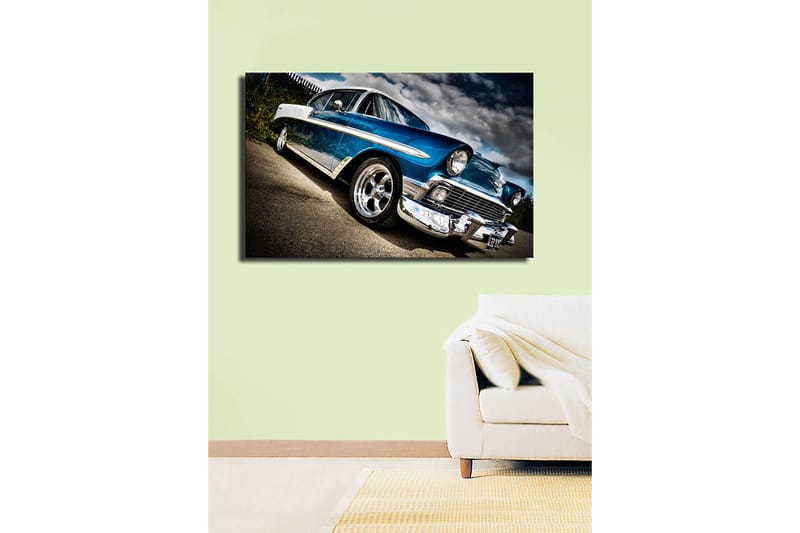 Dekorativ Canvasbillede 45x70 cm - Flerfarvet - Boligtilbehør - Billeder & kunst - Billeder på lærred
