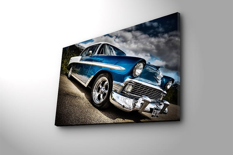 Dekorativ Canvasbillede 45x70 cm - Flerfarvet - Boligtilbehør - Billeder & kunst - Billeder på lærred
