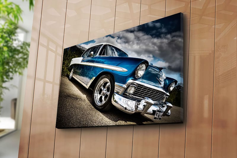 Dekorativ Canvasbillede 45x70 cm - Flerfarvet - Boligtilbehør - Billeder & kunst - Billeder på lærred
