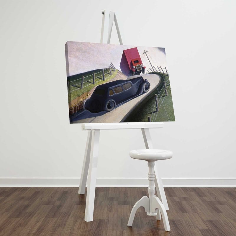 Dekorativ Canvasbillede 45x70 cm, Flerfarvet