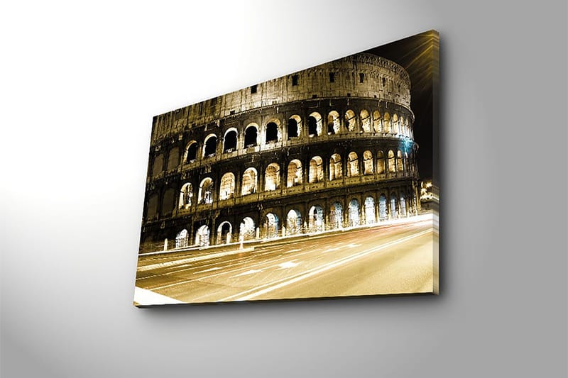 Dekorativ Canvasbillede 45x70 cm - Flerfarvet - Boligtilbehør - Billeder & kunst - Billeder på lærred