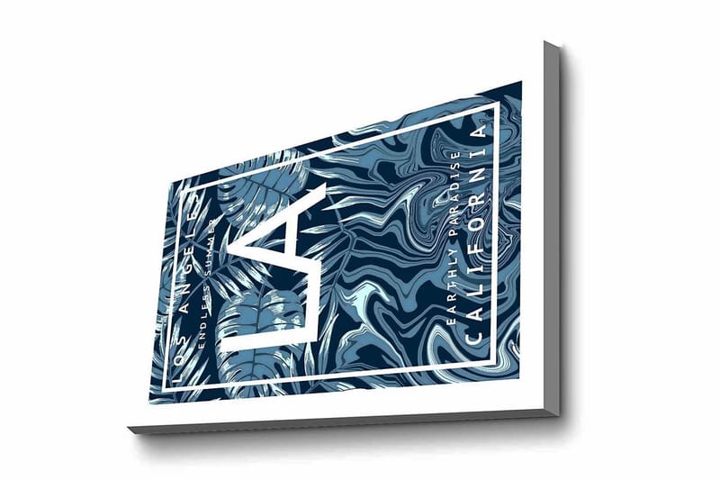 Dekorativ Canvasbillede 45x70 cm - Flerfarvet - Boligtilbehør - Billeder & kunst - Billeder på lærred