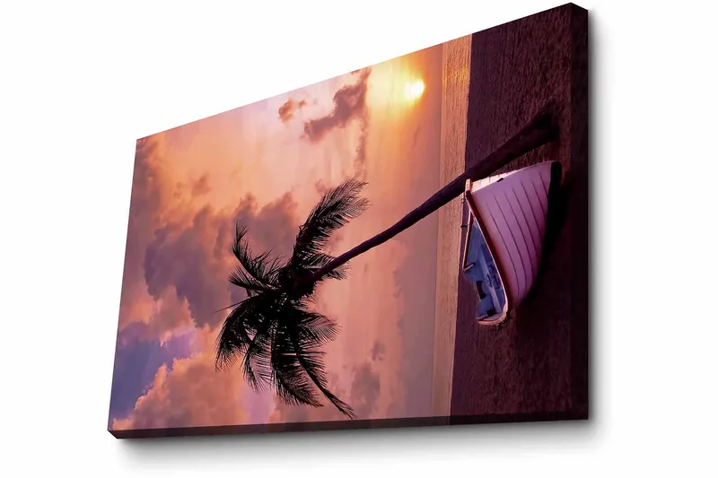 Dekorativ Canvasbillede 45x70 cm - Flerfarvet - Boligtilbehør - Billeder & kunst - Billeder på lærred