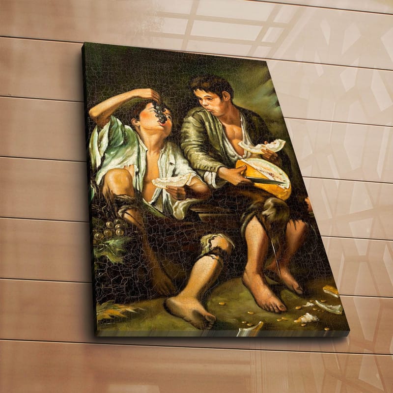 Dekorativ Canvasbillede 45x70 cm - Flerfarvet - Boligtilbehør - Billeder & kunst - Billeder på lærred