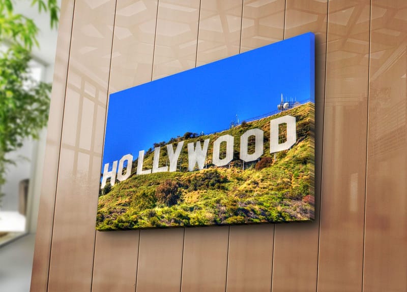 Dekorativ Canvasbillede 45x70 cm - Flerfarvet - Boligtilbehør - Billeder & kunst - Billeder på lærred