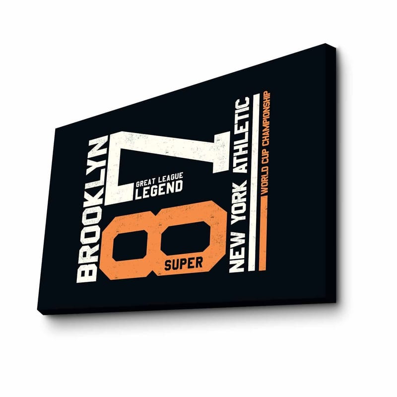 Dekorativ Canvasbillede 45x70 cm, Flerfarvet