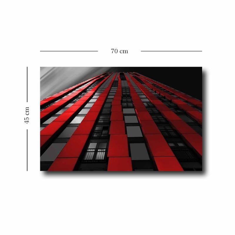 Dekorativ Canvasbillede 45x70 cm - Flerfarvet - Boligtilbehør - Billeder & kunst - Billeder på lærred